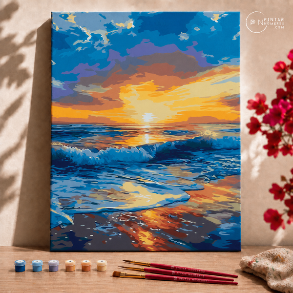 Amanecer en el mar