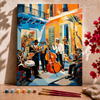 Músicos en Cuba - Pintar Números®