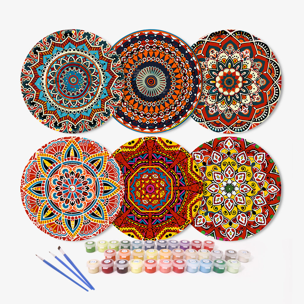 Set 6 Manteles Individuales -  Mandalas