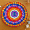 Disco de Madera - Mandala colores