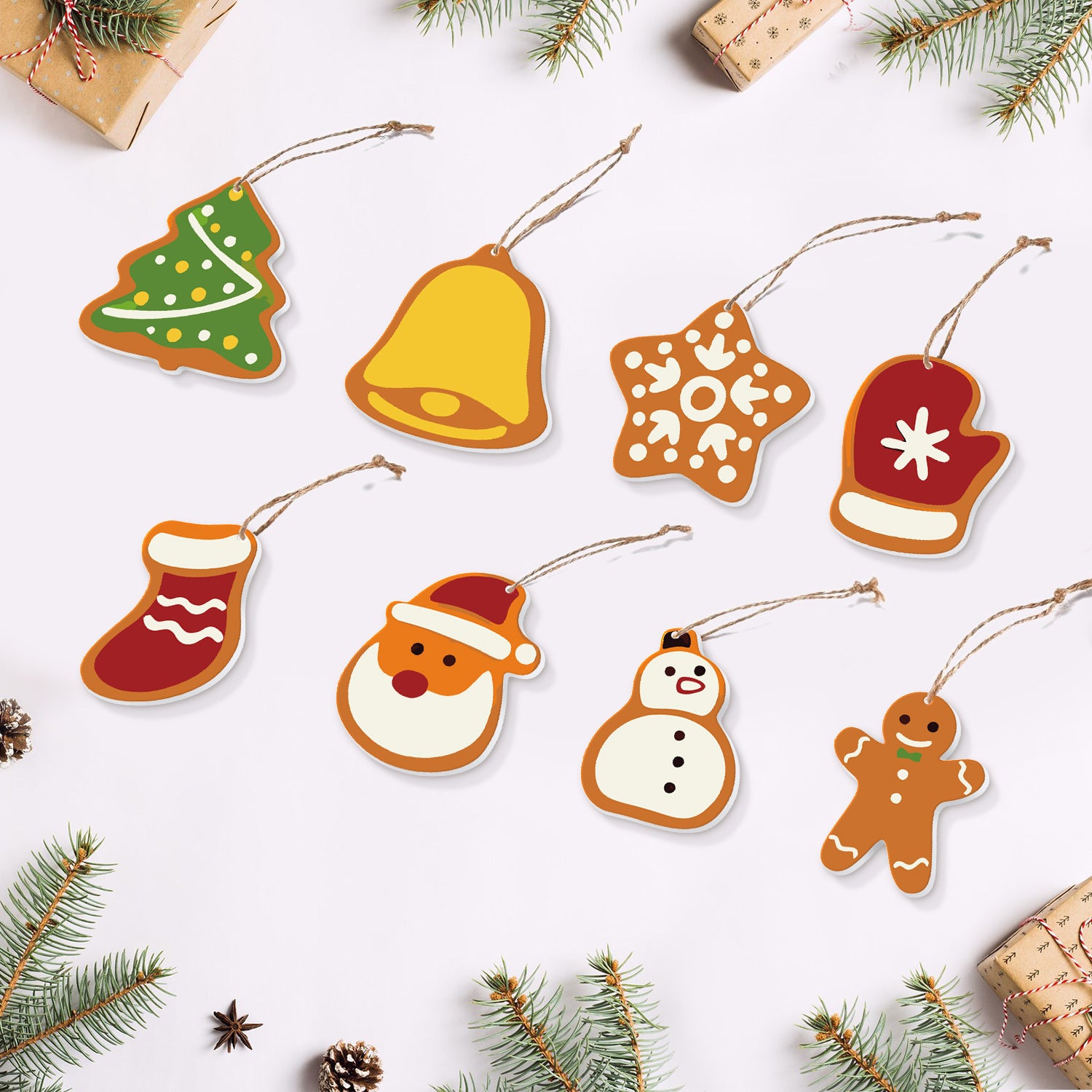 Christmas decorations  - Pack 7