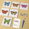 Pack 6 Mini Lienzos - Mariposas