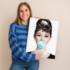 Audrey Hepburn chicle - Pintar Números®