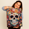 Calavera floral - Pintar Números®