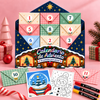 Calendario de Adviento · 24 Días para Pintar la Navidad