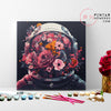 Astronaut mit Blumen – Pintar Numeros®
