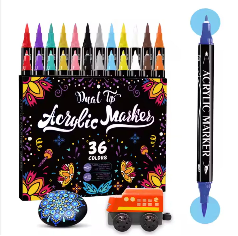 Rotuladores acrilicos  - Set 36 unidades