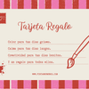 Tarjeta Regalo - PINTAR NÚMEROS