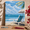 Cadeira de praia  - Pintar Números®