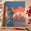 Nueva York Minimalista -  Pintar Números