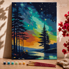 Aurora Boreal -  Pintar Números