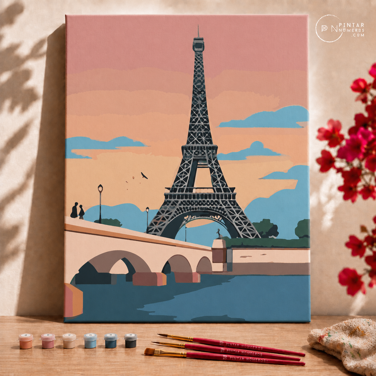 Minimalist Paris  -  Pintar Números