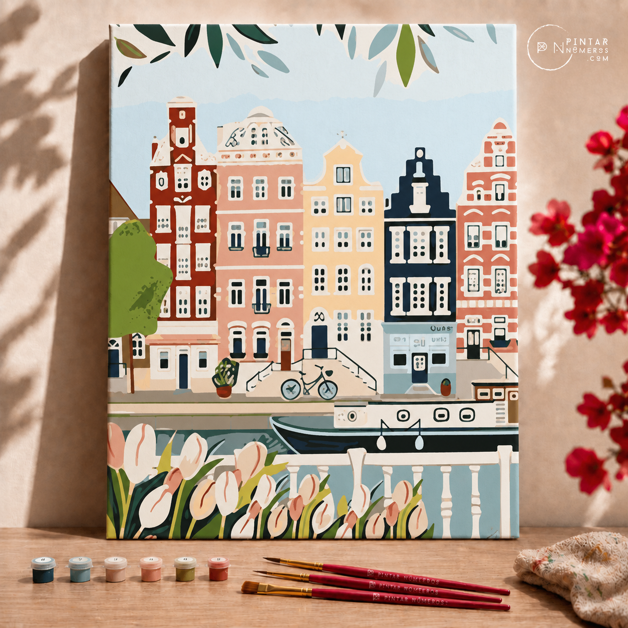 Amsterdam Ilustración -  Pintar Números