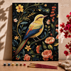 Pássaro floral  -  Pintar Números®