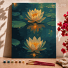 Flores de lótus  - Pintar Números®