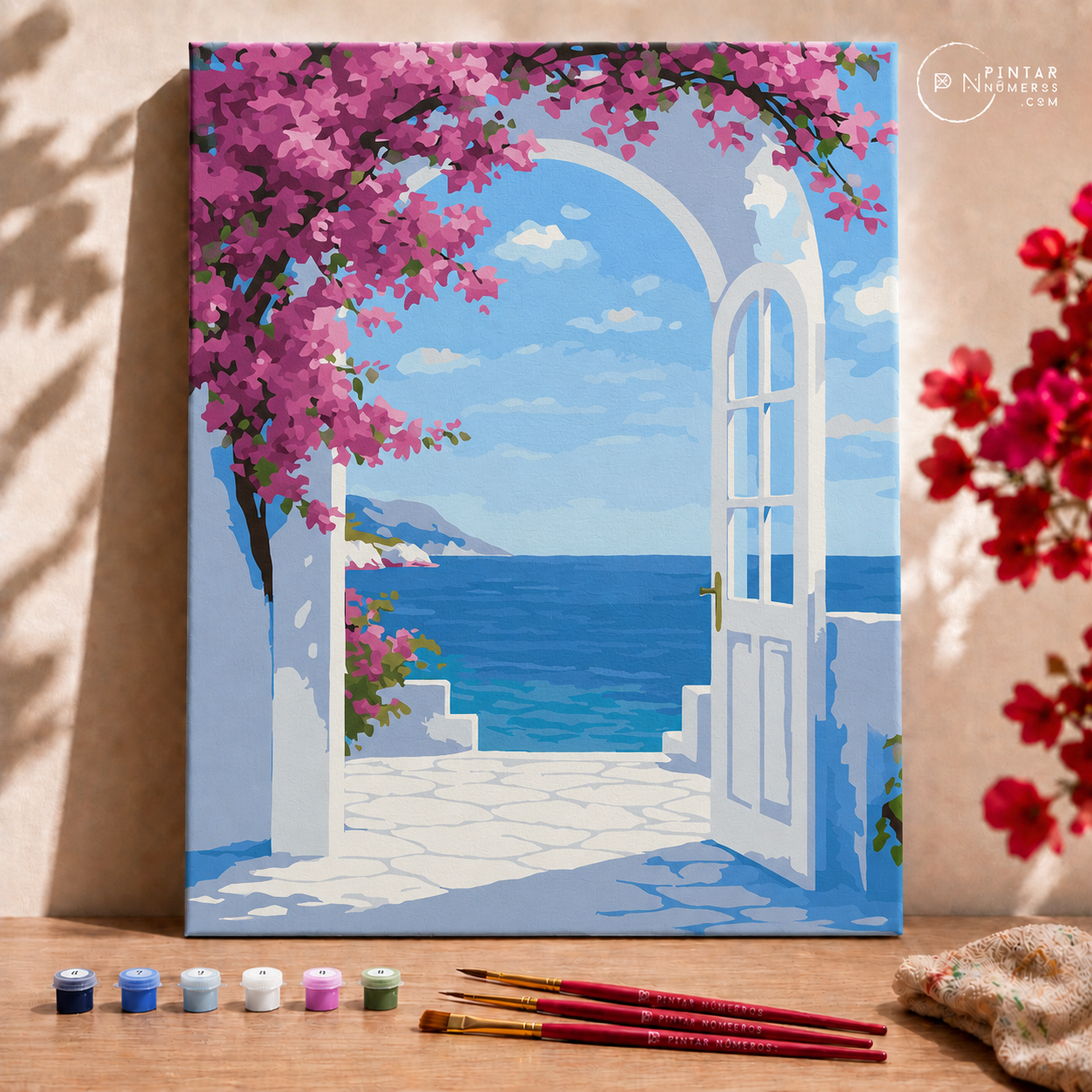 Mediterranean Gate  - Pintar Números®