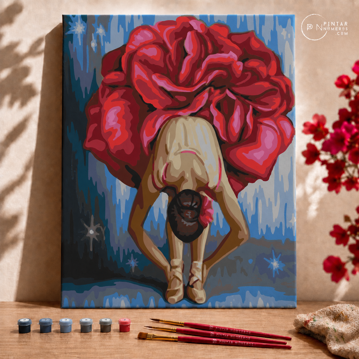 Pink Ballerina  - Pintar Números®