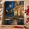 Terraza de noche - Pintar Números®