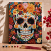 Caveira floral  - Pintar Números®