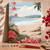 Playa paradisíaca - Pintar Números®