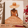 Moda Laranja  - Pintar Números®
