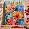 Alegria floral  -  Pintar Números®