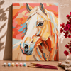Caballo abstracto -  Pintar Números®