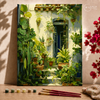 Inner courtyard garden  -  Pintar Números®