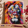 arte pop do leão  -  Pintar Números®