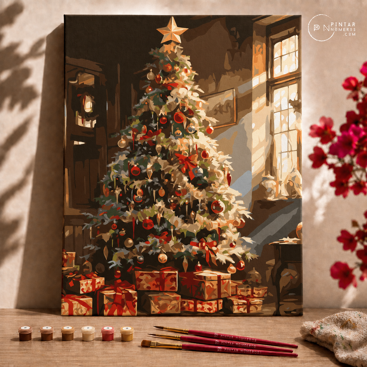 árvore de Natal  -  Pintar Números®