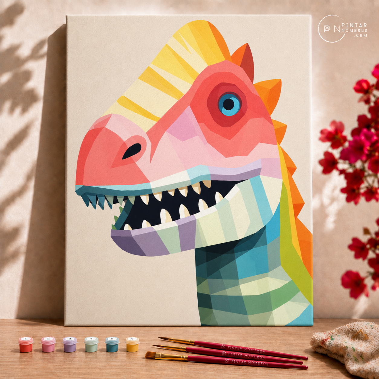 Dinosaurio -  Pintar Números®