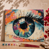 Ojo abstracto -  Pintar Números®
