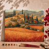 Autumn in Tuscany  - Pintar Números®