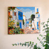 Cidade mediterrânea  - Pintar Números®
