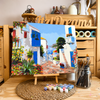 Cidade mediterrânea  - Pintar Números®