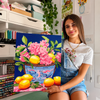 Flores e Limões  -  Pintar Números®