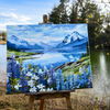 Cold landscape  -  Pintar Números®