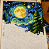 Floresta Van Gogh  -  Pintar Números