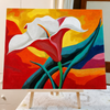 Clavel de colores  - Pintar Números®