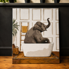 Elefante en la bañera - Pintar Números®