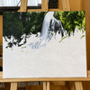 Cascada en el Corazón del Bosque -  Pintar Números®