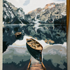 Lago Braies  - Pintar Números®