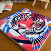 Tigre colorido  -  Pintar Números®