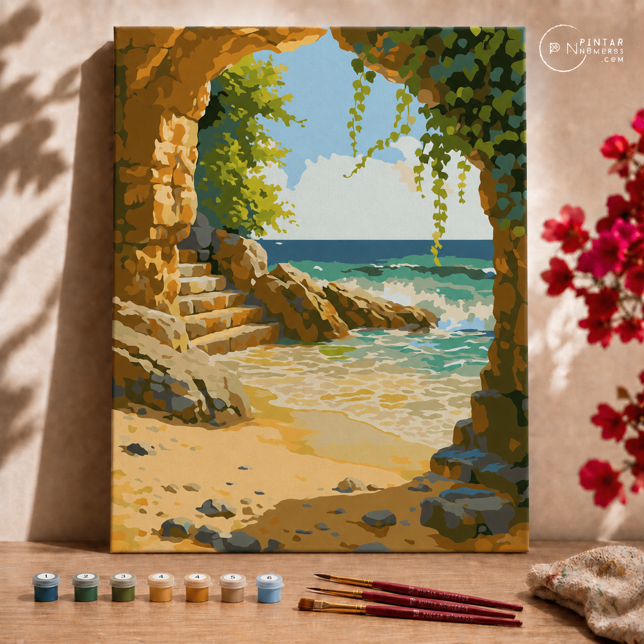The lighthouse  - Pintar Números®