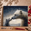 Polar bears  - Pintar Números®