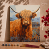 vaca selvagem  -  Pintar Números®