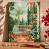 Terraço arborizado  -  Pintar Números®
