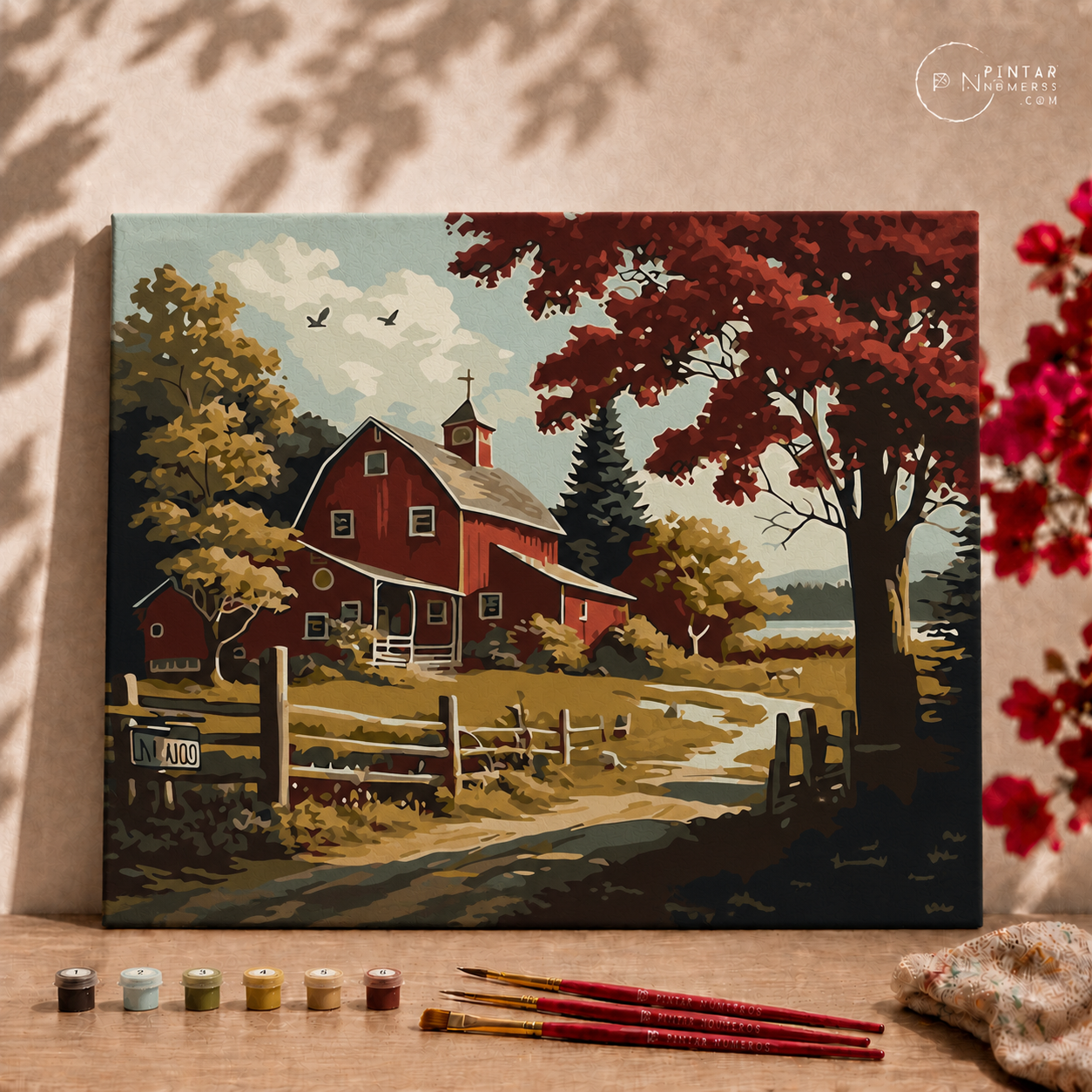 Cottage  -  Pintar Números®