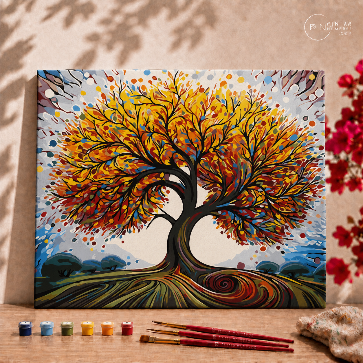Árbol de la vida -  Pintar Números®