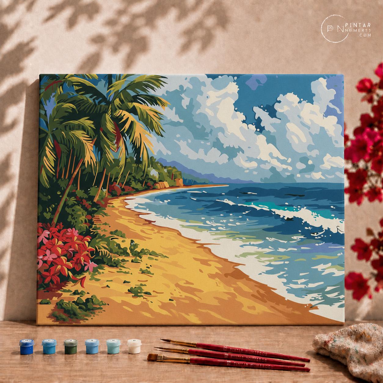Dream beach  -  Pintar Números®